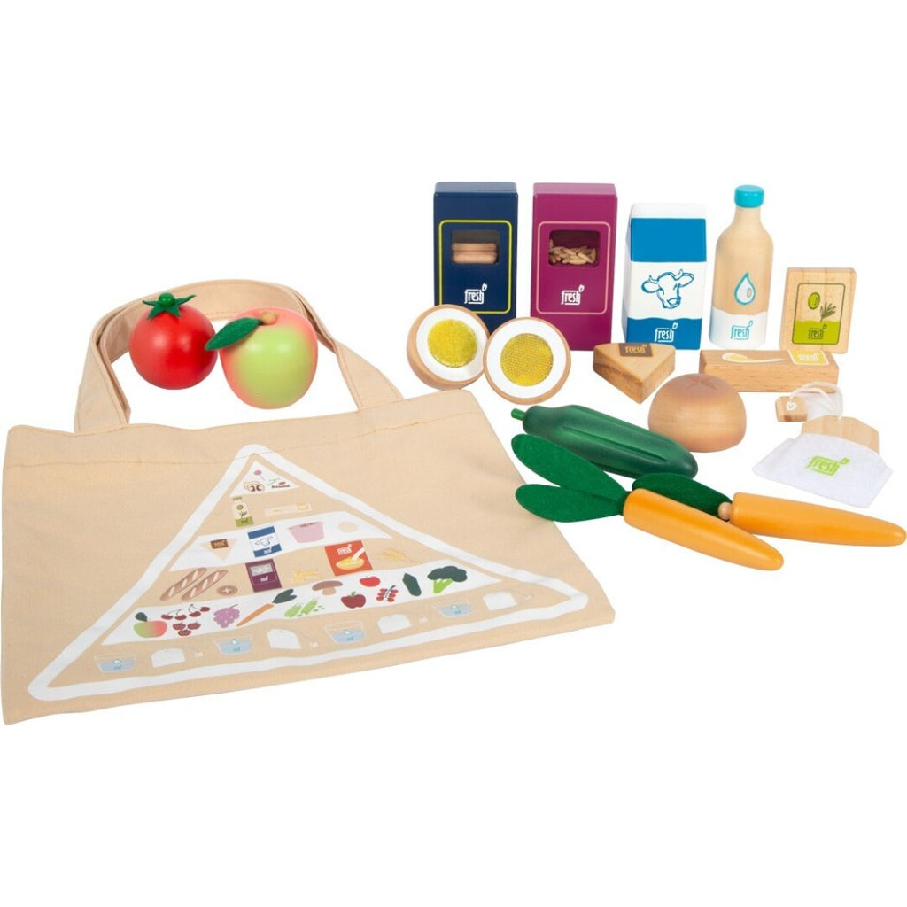 Set comida vegetariana
