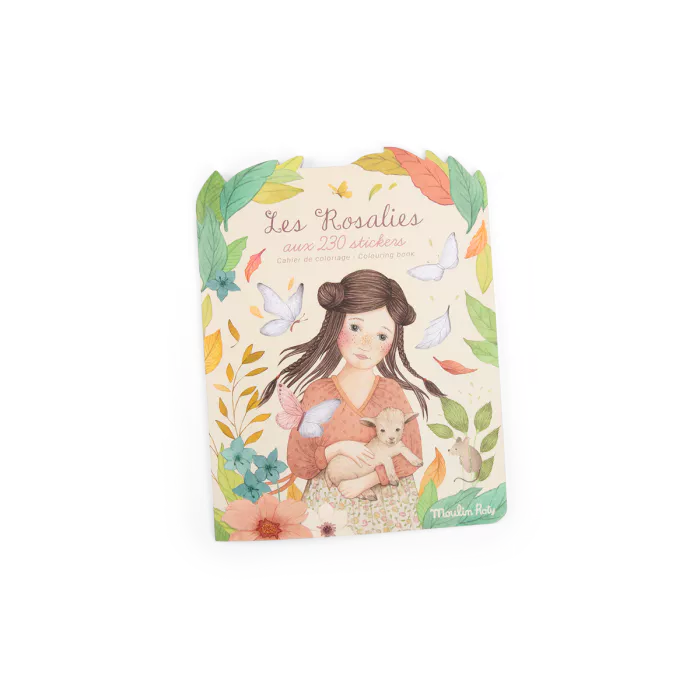 Les Rosalies aux 230 stickers - Libro para colorear