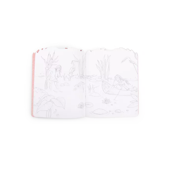 Les Rosalies aux 230 stickers - Libro para colorear