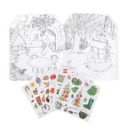 Le jardinier aux 120 stickers - Libro para colorear