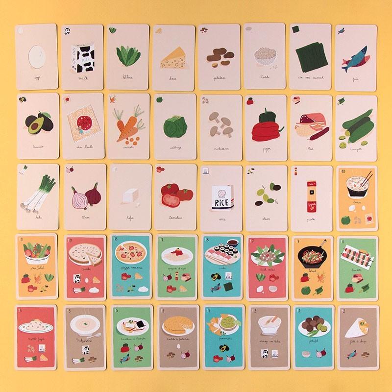 À la cuisine - Juego de cartas