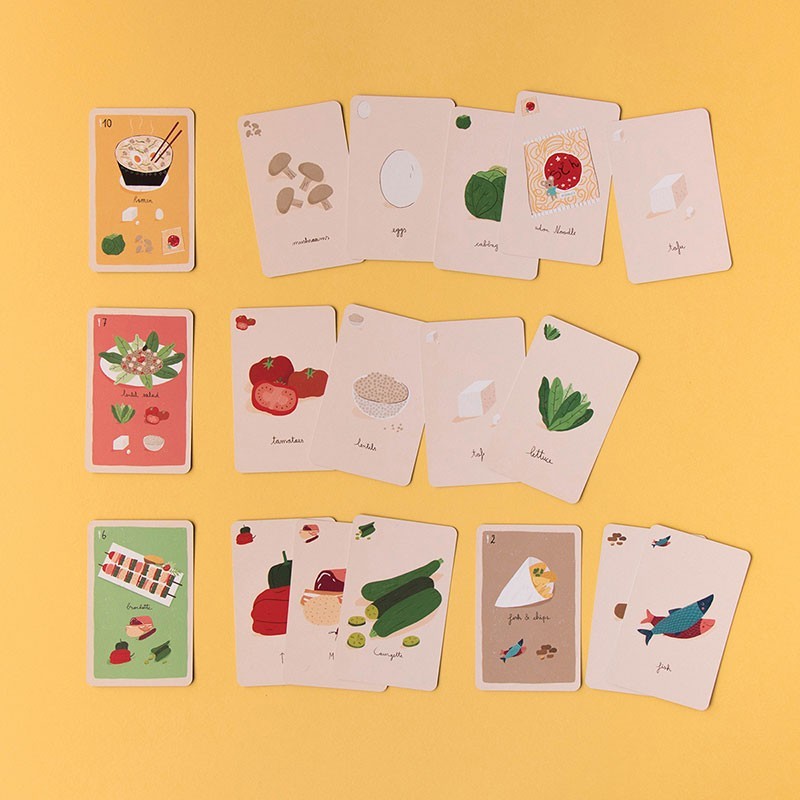 À la cuisine - Juego de cartas