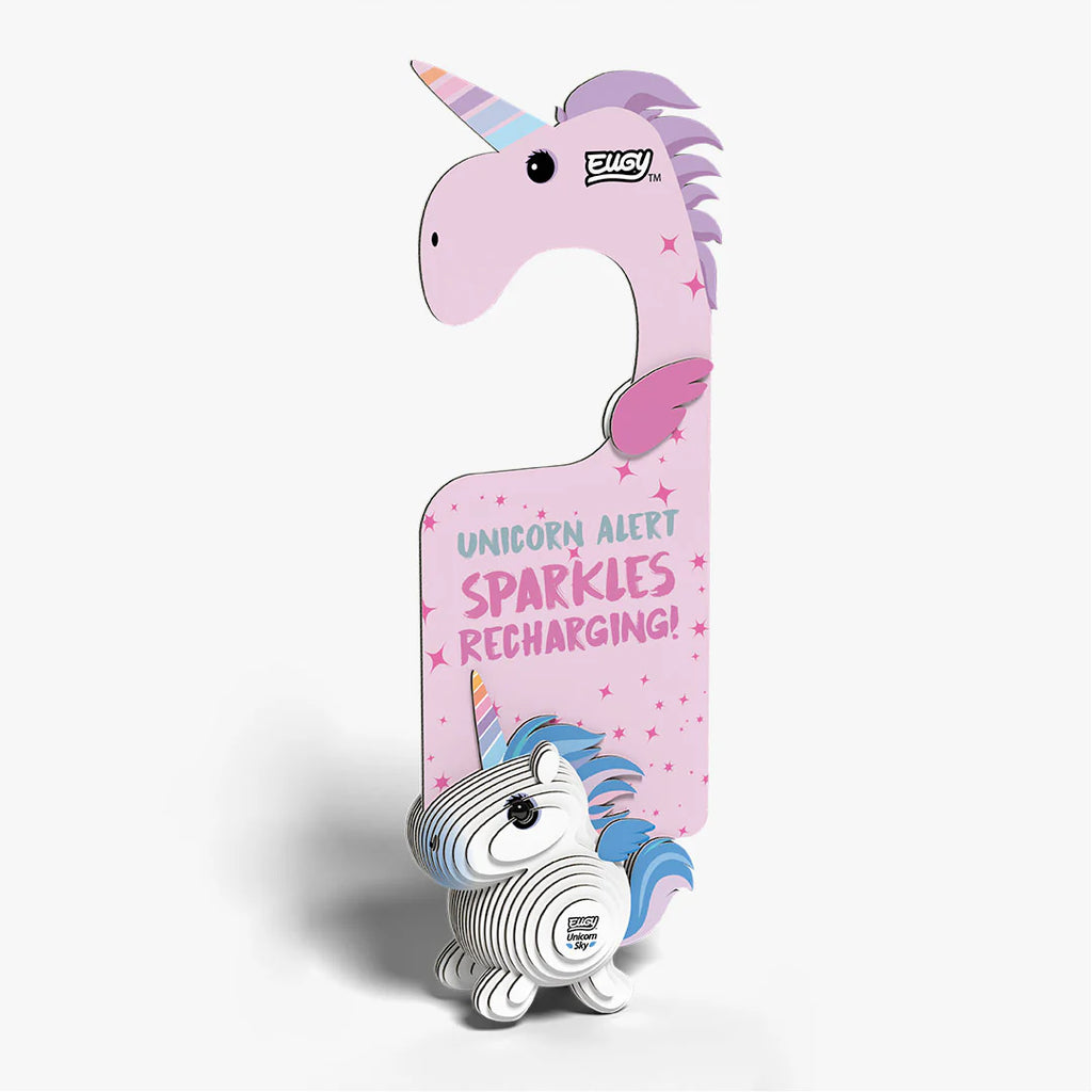 Eugy D079 Unicornio Sky con colgador de puerta