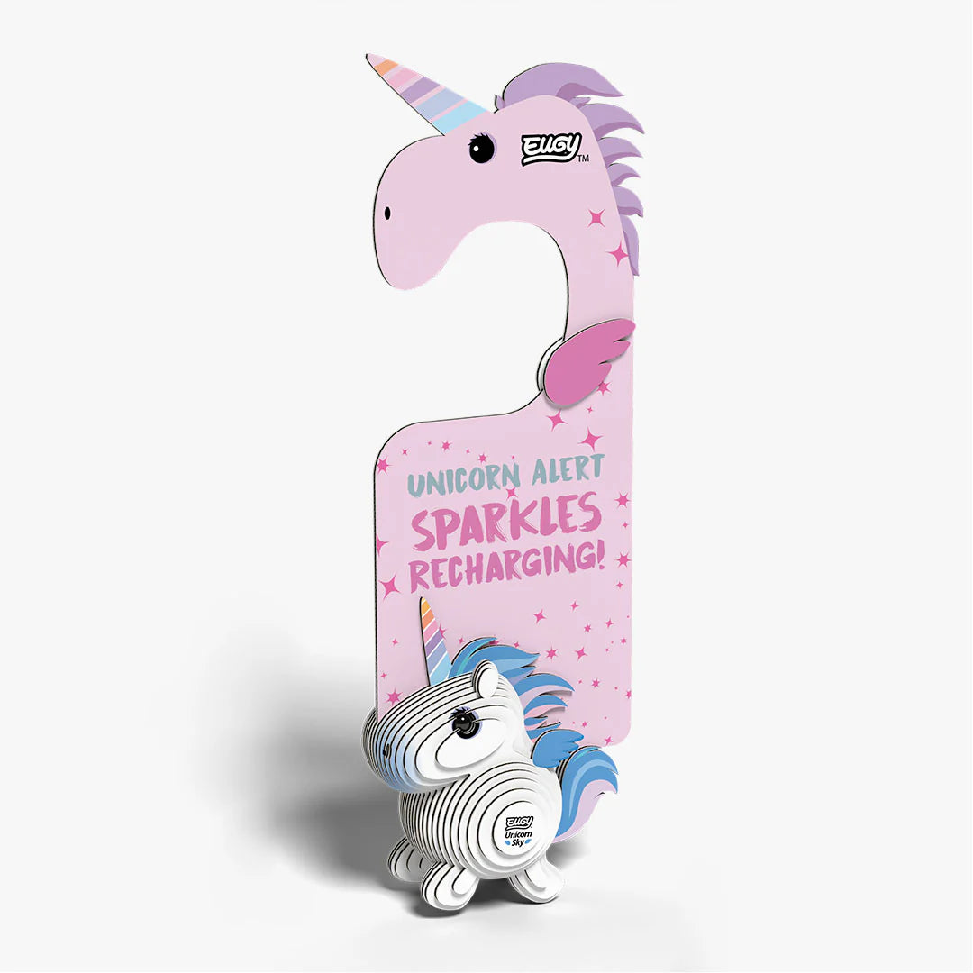 Eugy D079 Unicornio Sky con colgador de puerta