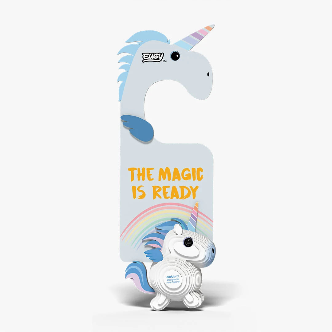 Eugy D079 Unicornio Sky con colgador de puerta