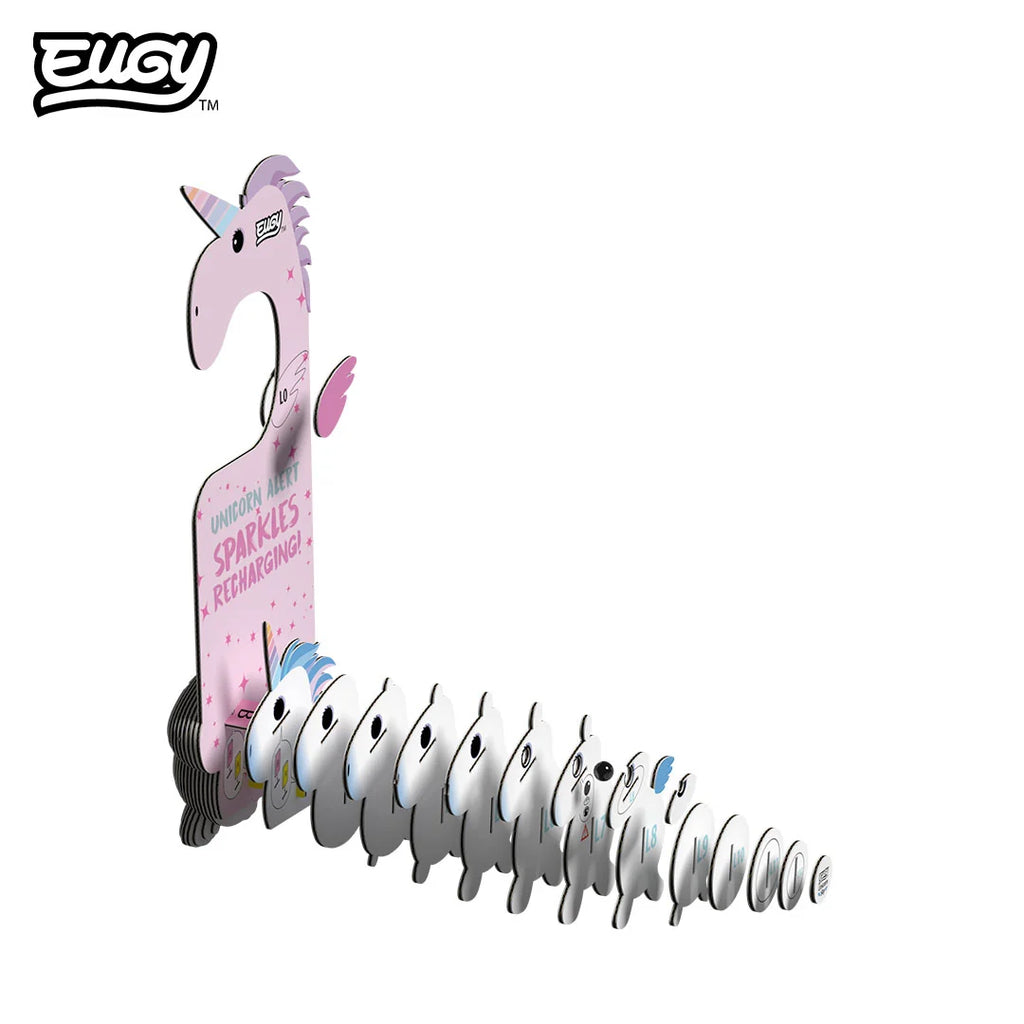 Eugy D079 Unicornio Sky con colgador de puerta