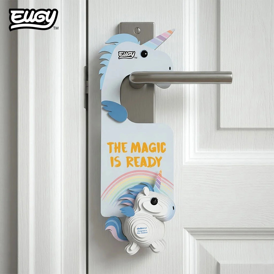 Eugy D079 Unicornio Sky con colgador de puerta