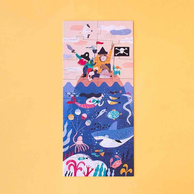 Discover the treasure - Puzzle a capas