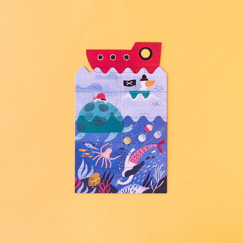 Discover the treasure - Puzzle a capas