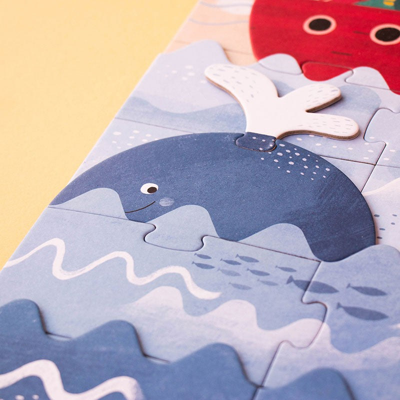 Discover the treasure - Puzzle a capas