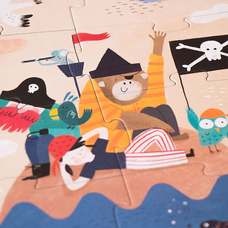 Discover the treasure - Puzzle a capas