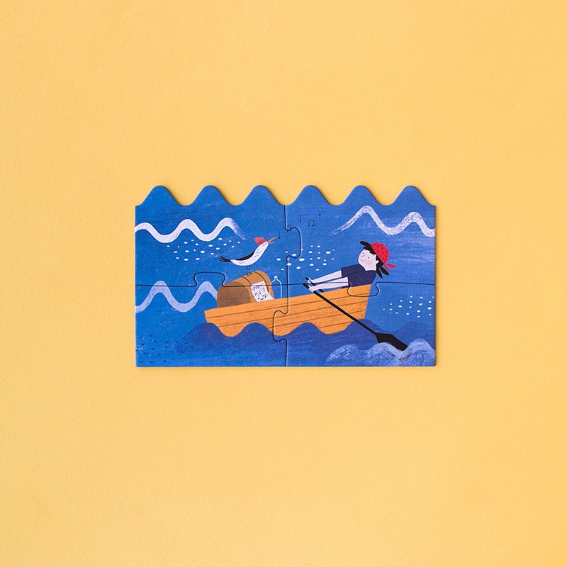Discover the treasure - Puzzle a capas