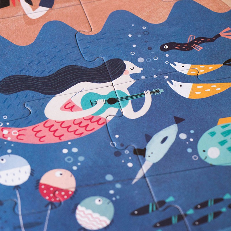 Discover the treasure - Puzzle a capas