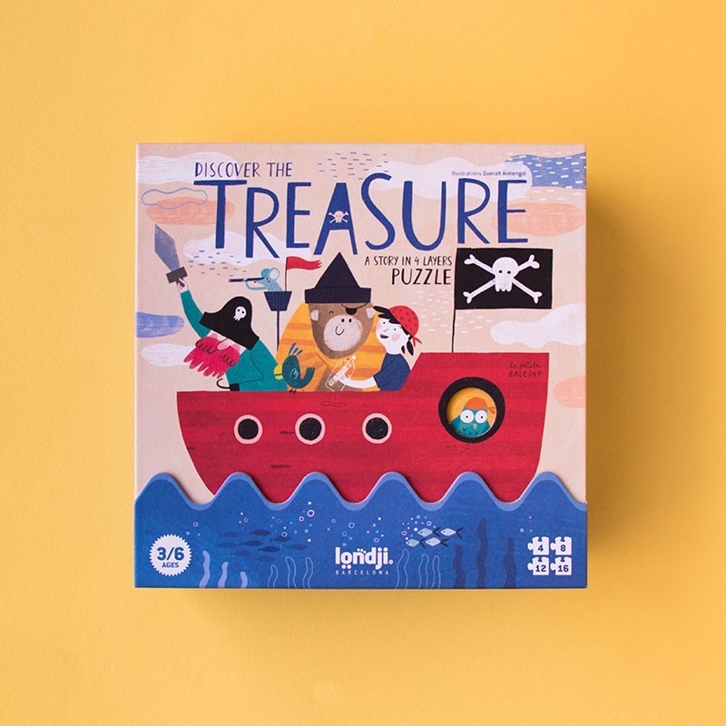 Discover the treasure - Puzzle a capas