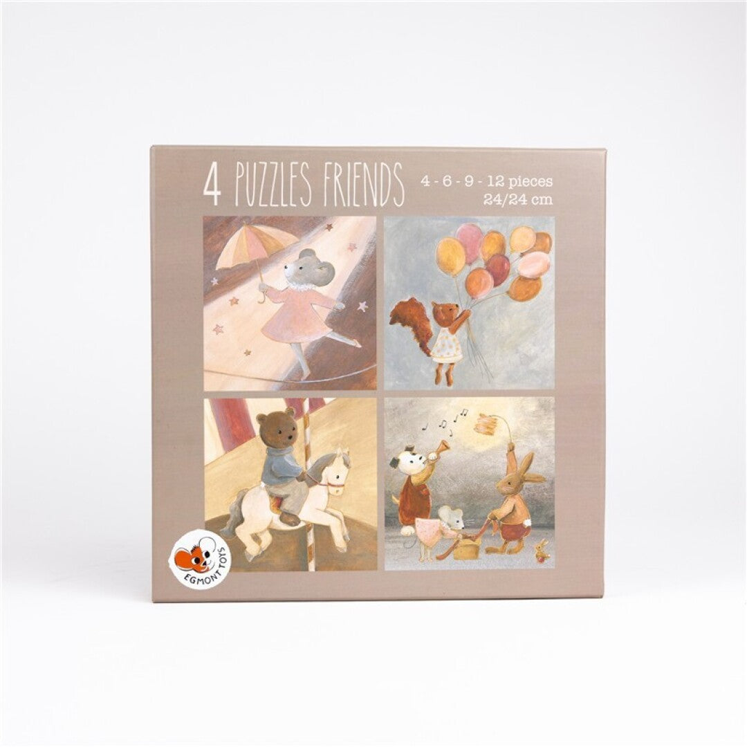 4 puzzles Amigos