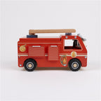 Camión de Bomberos con Bombero