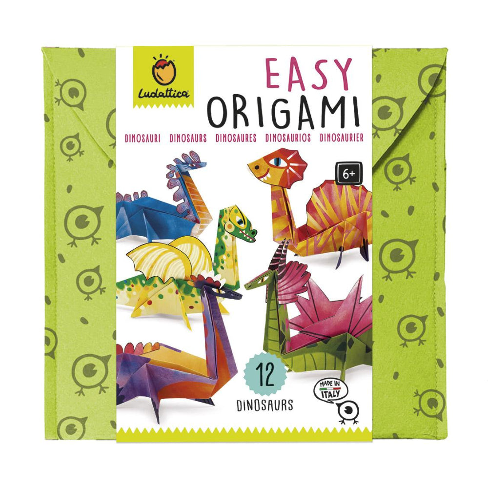 Easy origami Dinosaurios