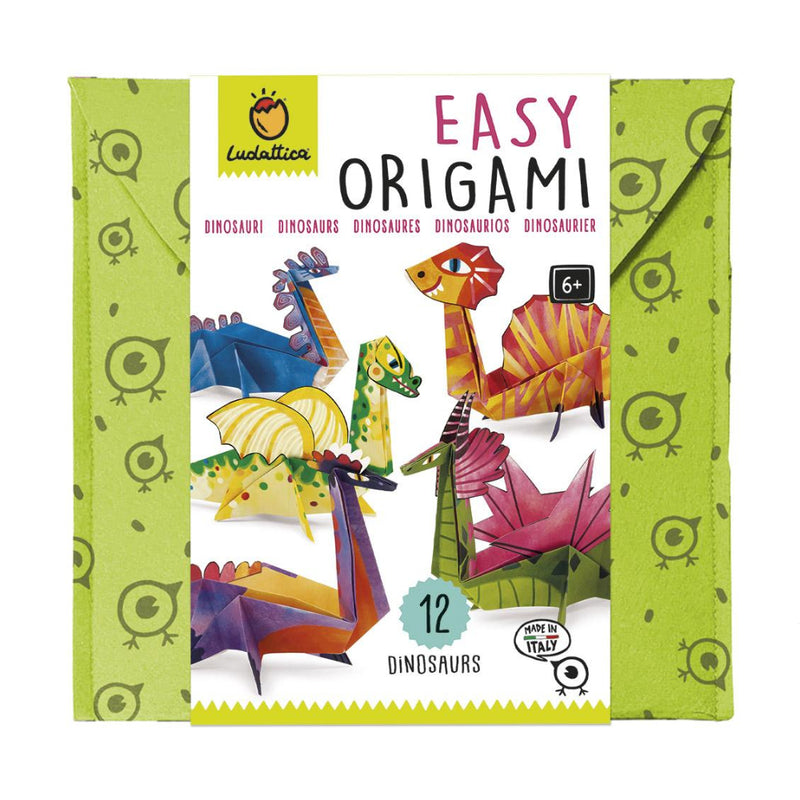 Easy origami Dinosaurios