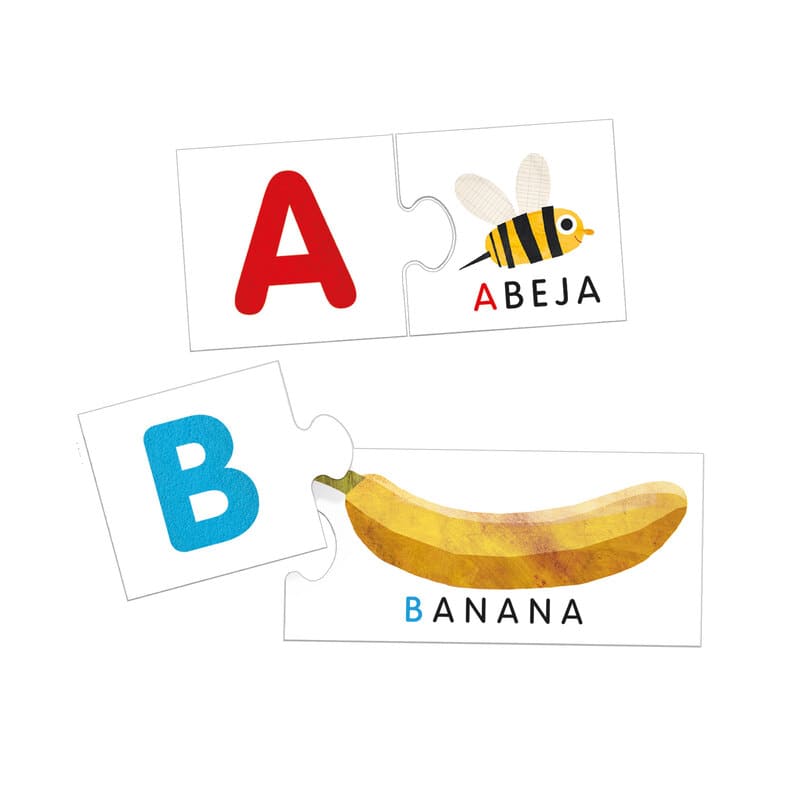 Alfabeto táctil montessori