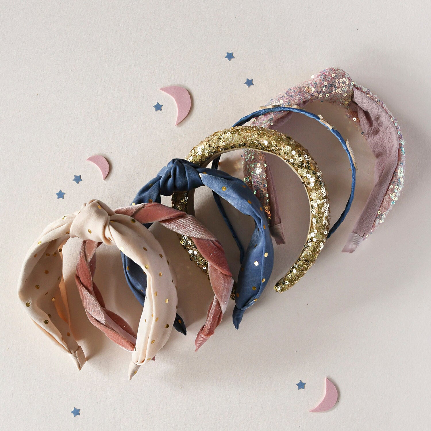 Diadema Sequin Knotted