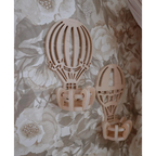 Globo aerostático madera