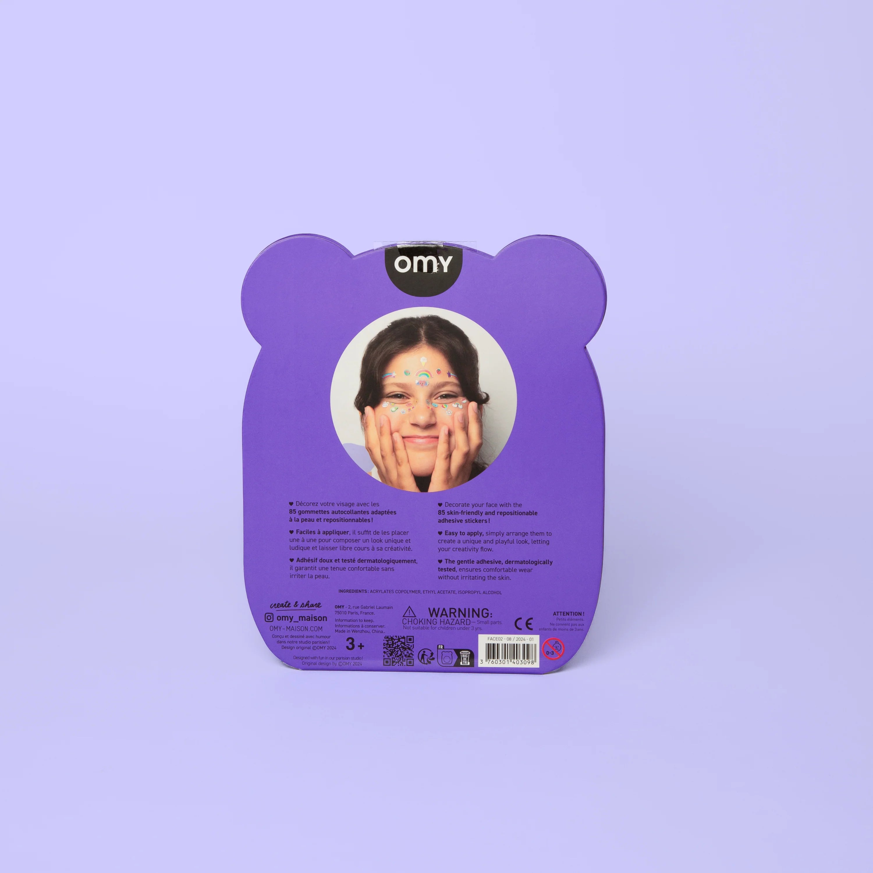 Stickers faciales