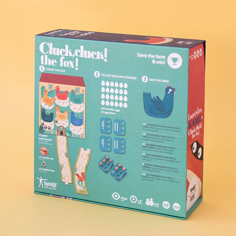 Cluck, cluck! The fox! - Juego de cooperación