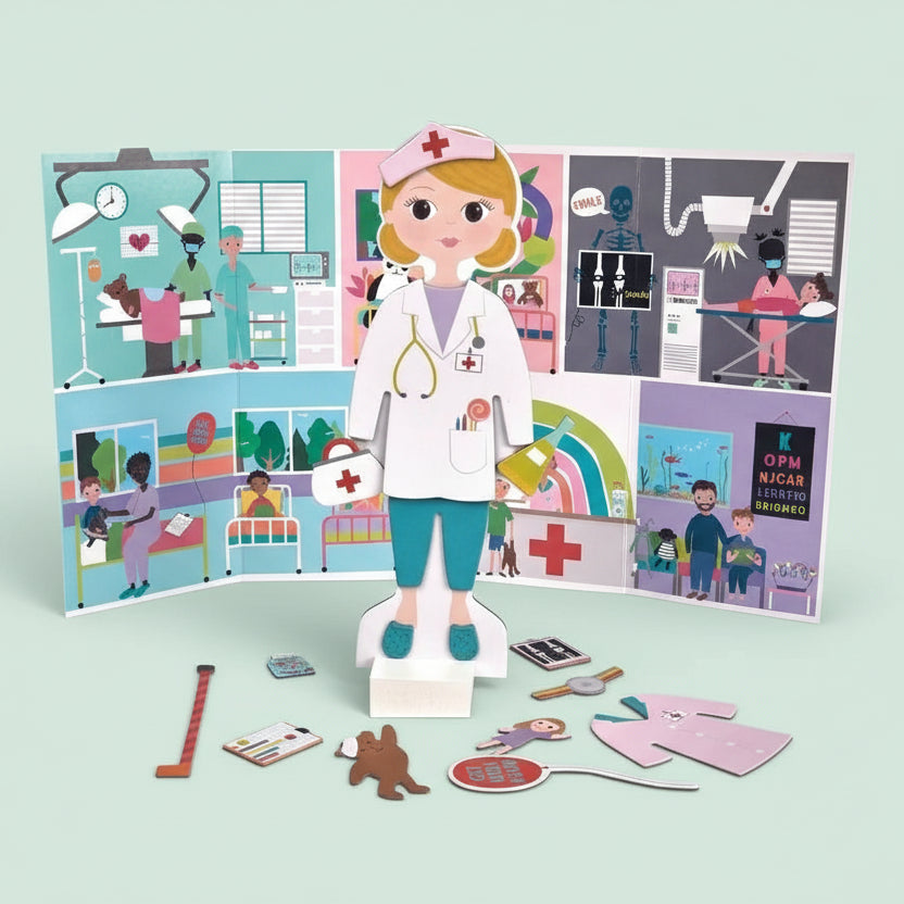 Magnetic dress up