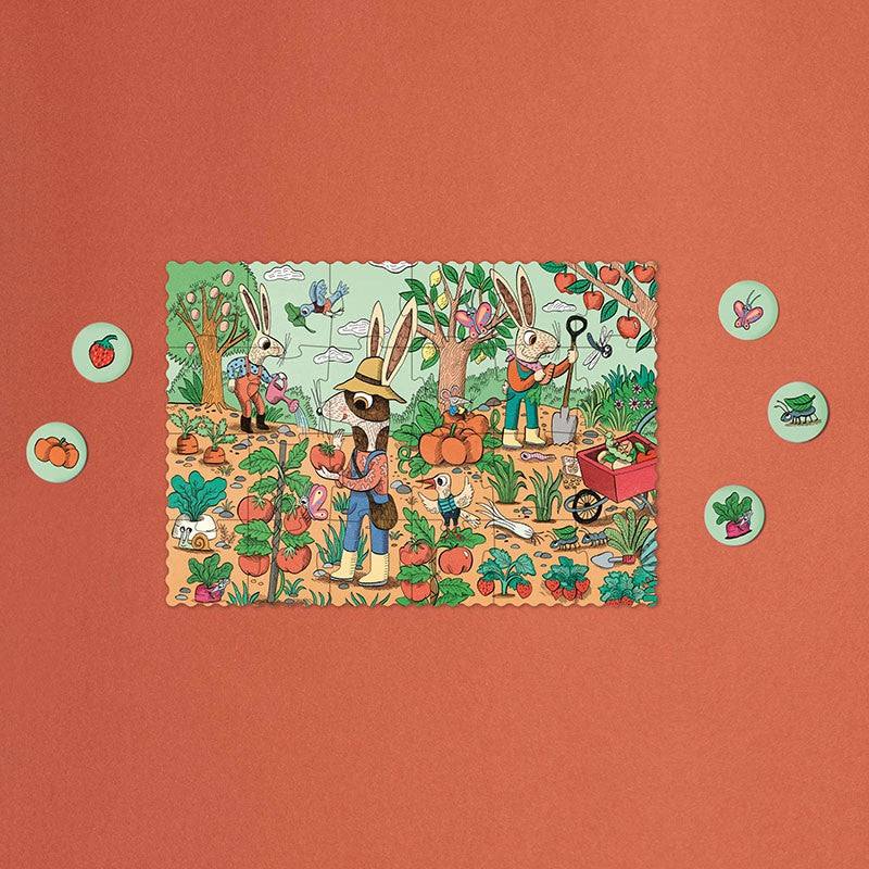 Garden - Tiny & look & find puzzle