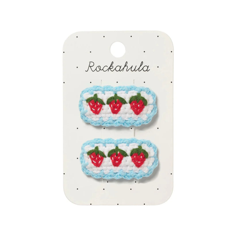 Clips Crochet Strawberry Frill