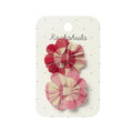 Clips Scalloped Gingham Bow