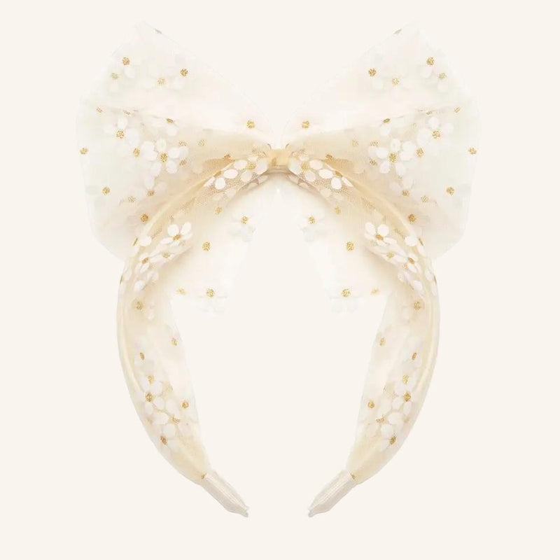 Diadema Daisy Tulle Bow