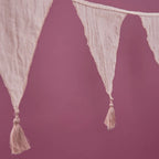 Guirnalda banderitas rosa