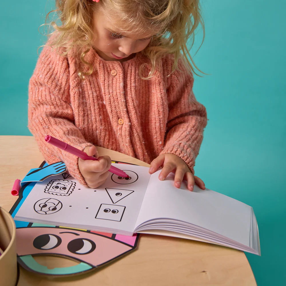 Montessori Stickers Book