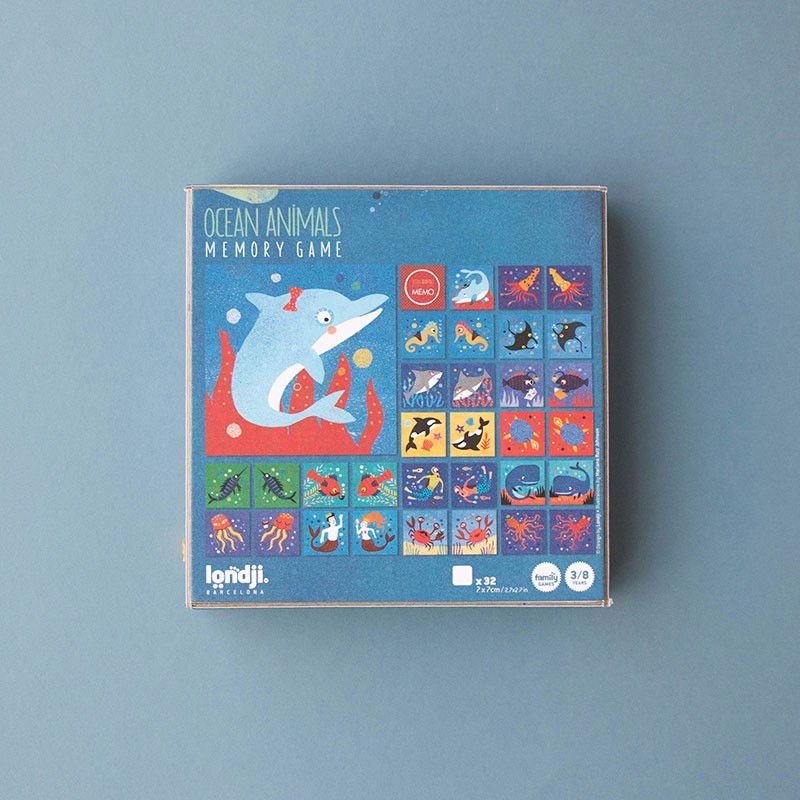 Ocean Animals - Memory Game