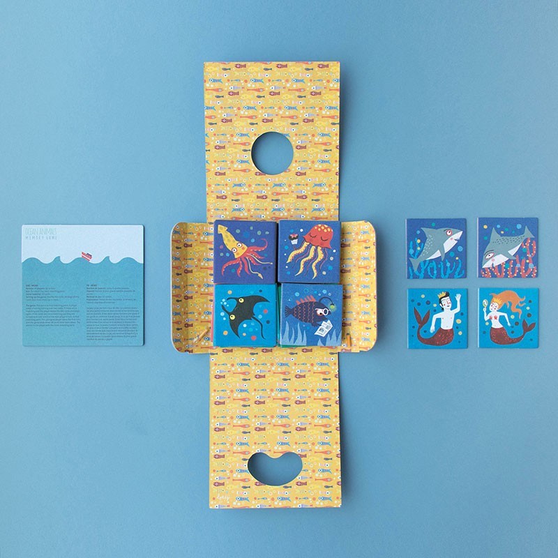 Ocean Animals - Memory Game