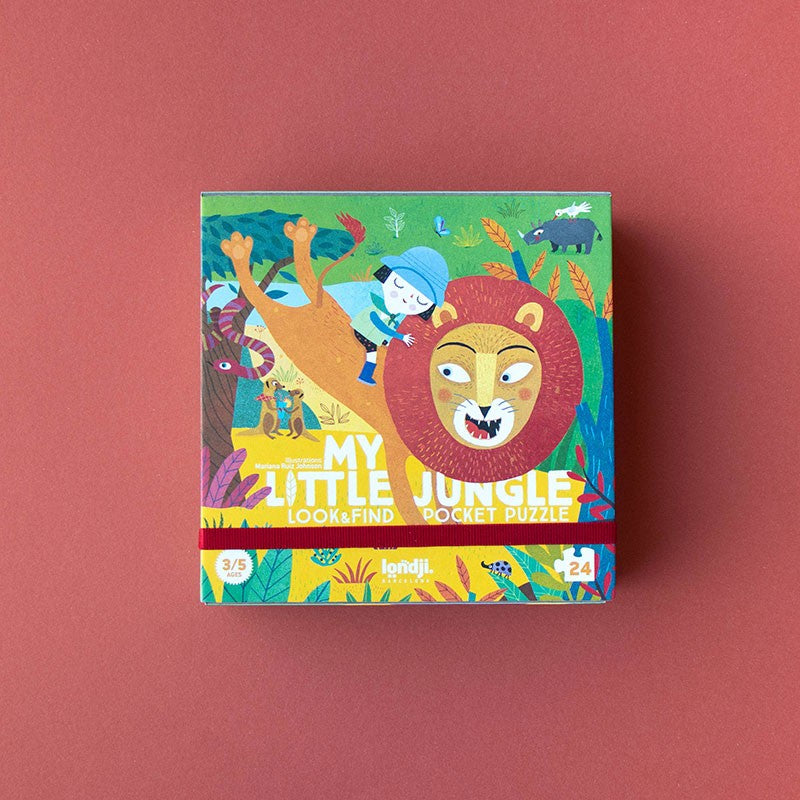 My little jungle - Look & find pocket puzzle