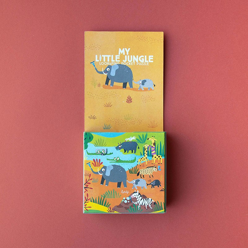 My little jungle - Look & find pocket puzzle