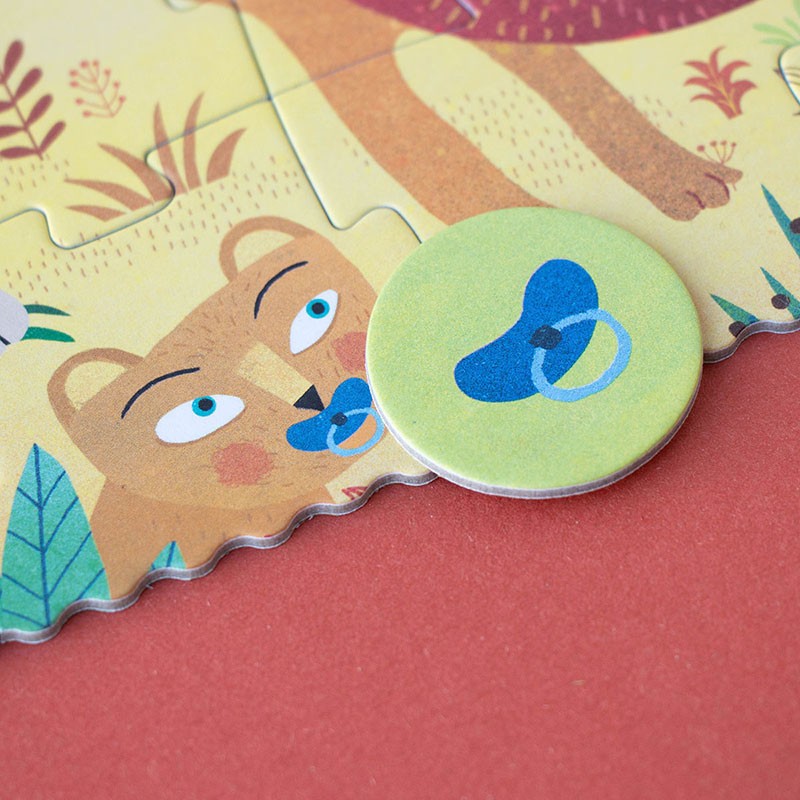 My little jungle - Look & find pocket puzzle