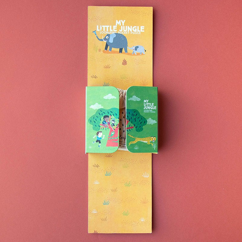 My little jungle - Look & find pocket puzzle