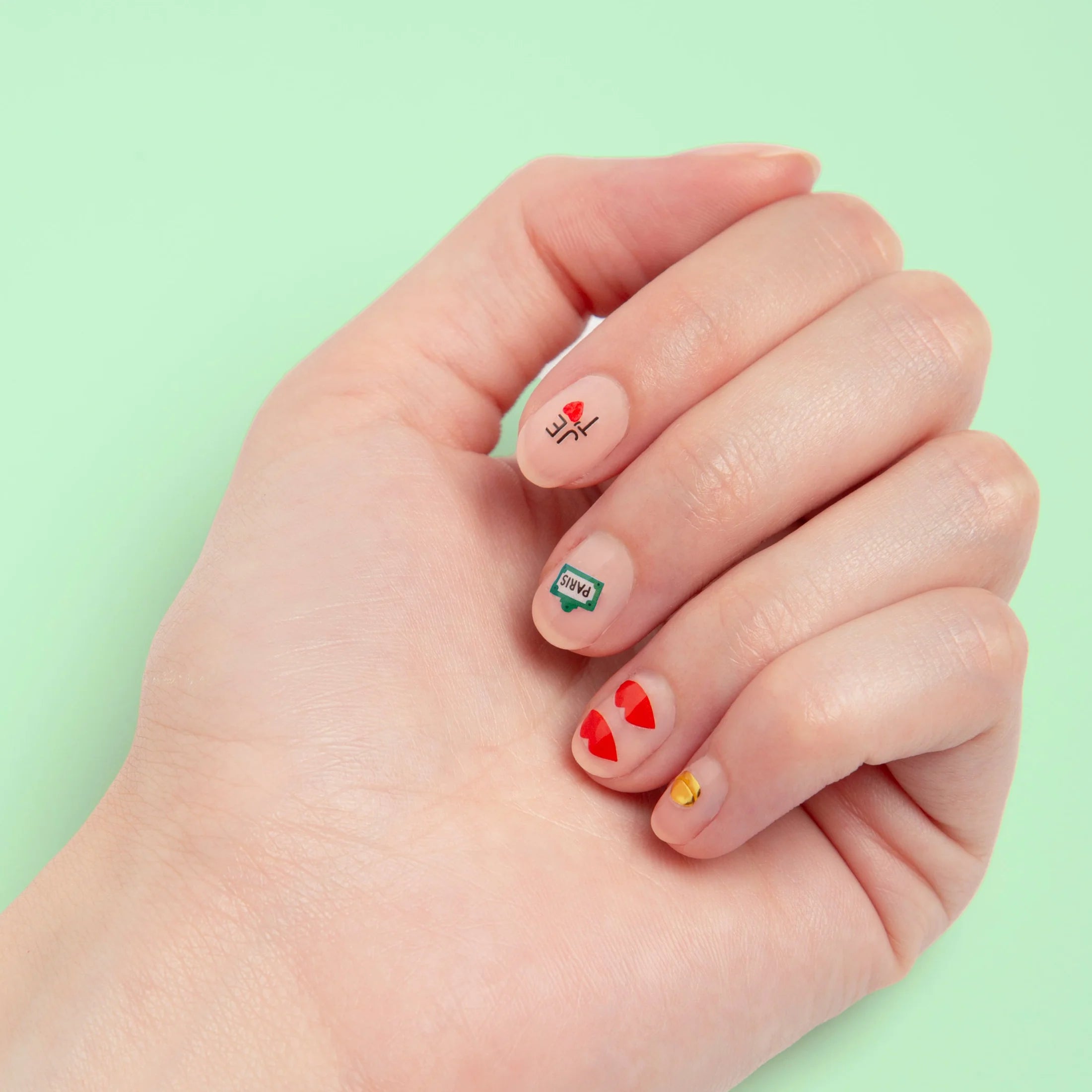 Pegatinas para uñas