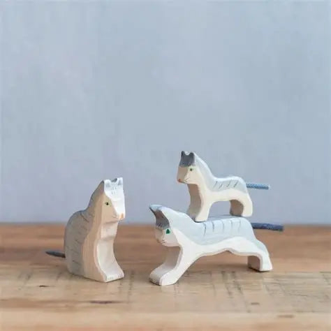 Animalitos de madera - Los animales domésticos