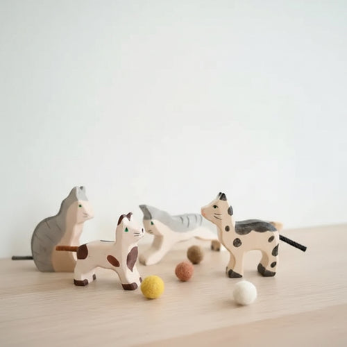 Animalitos de madera - Los animales domésticos
