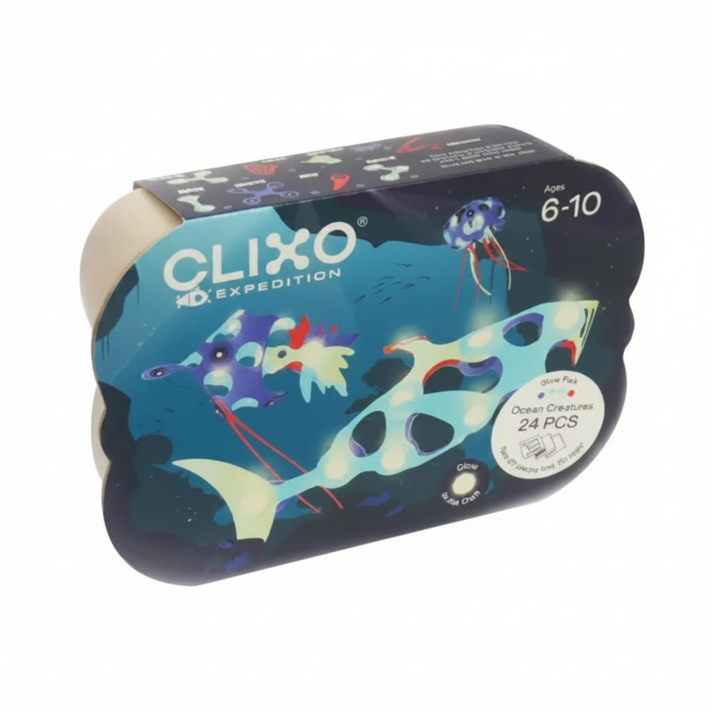 Clixo Pack Criaturas Marinas 24pcs