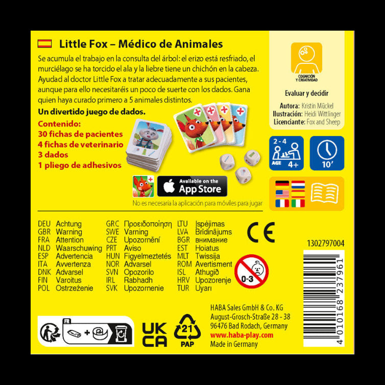 Little fox: Médico de animales