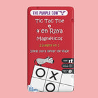 Tic Tac Toe + 4 en Raya Magnético