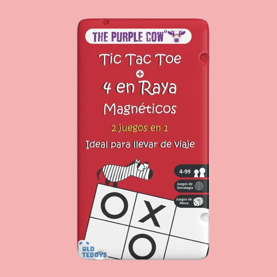 Tic Tac Toe + 4 en Raya Magnético