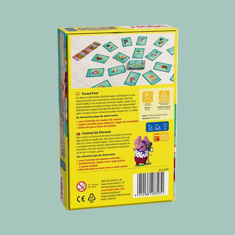 Forest Fest - Juego de cartas