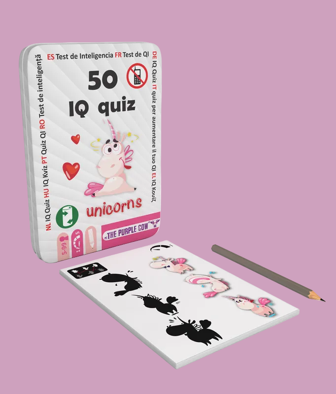 50 IQ quiz unicornios Magnético