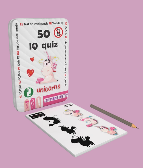 50 IQ quiz unicornios Magnético